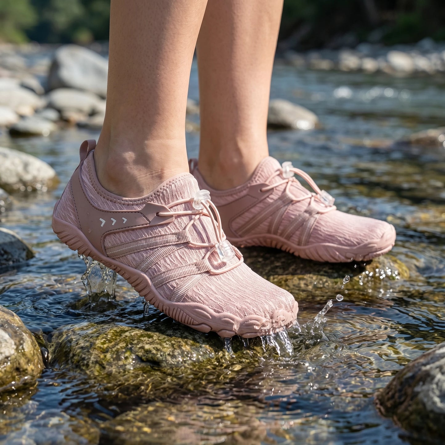 Women Aqua Shoes Anti Slip Quick Dry Beach Outdoor Lightweight