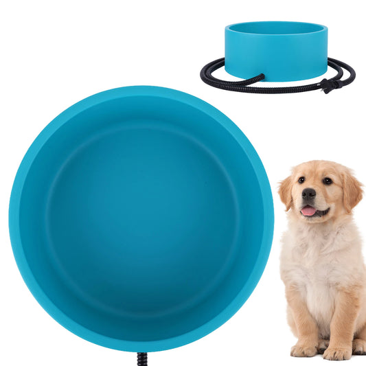 Outdoor Heated Pet Water Bowl 3.2 L Anti Freeze For Pets