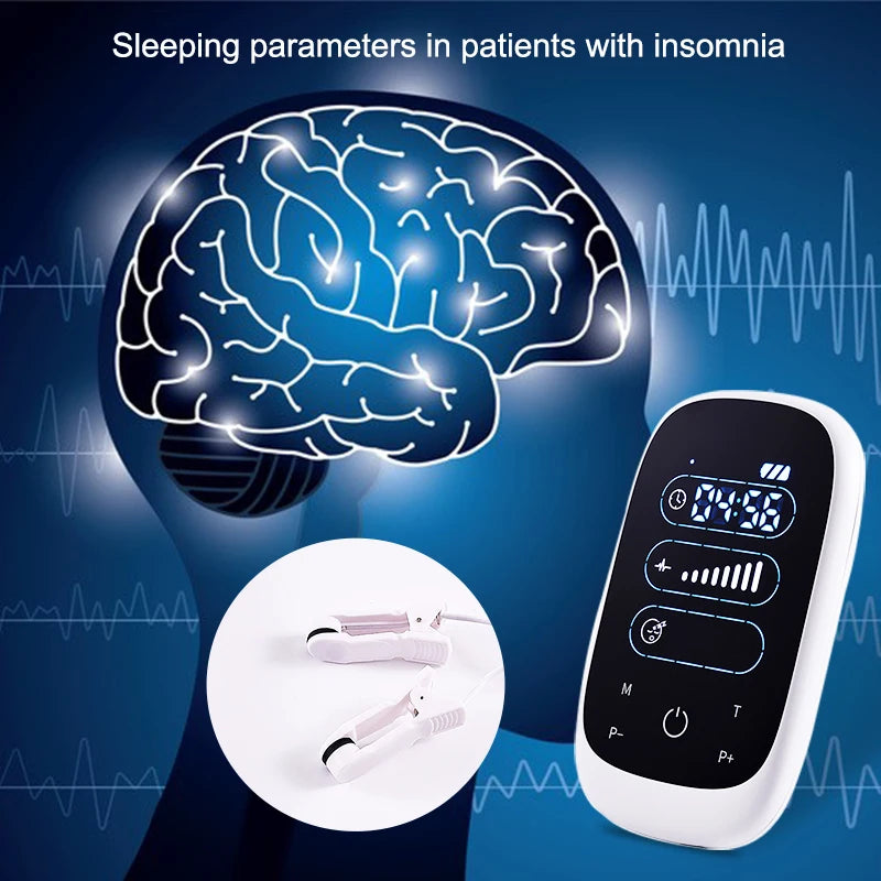 ATANG CES Insomnia Therapy Brain Stimulation Ear Clip