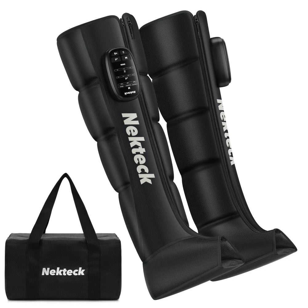 Nekteck Cordless Air Pressure Leg Massager Boots For Foot Kneading