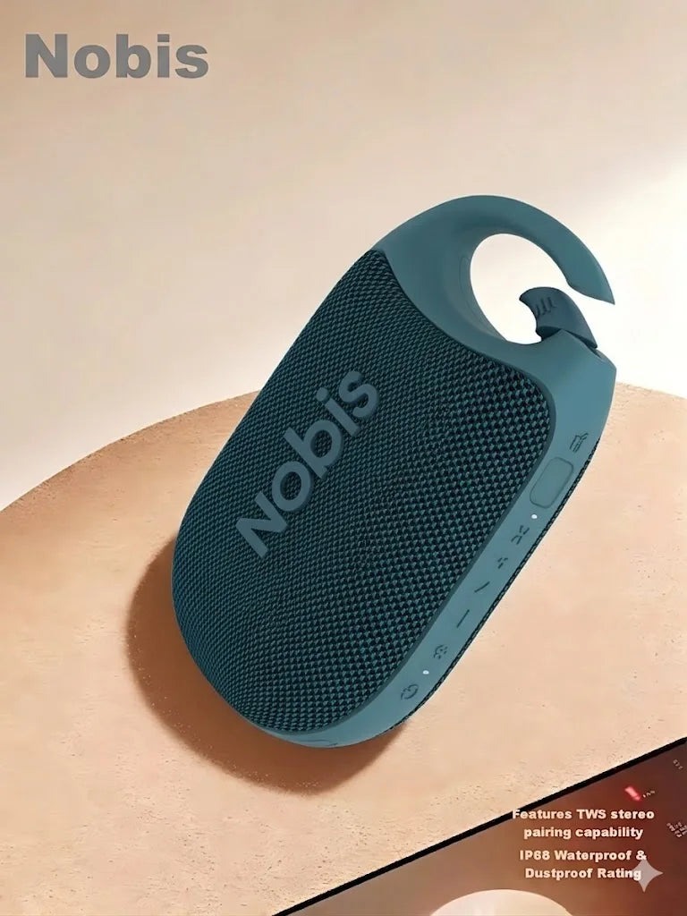 Nobis IP68 Waterproof Bluetooth Speaker With Touch Control