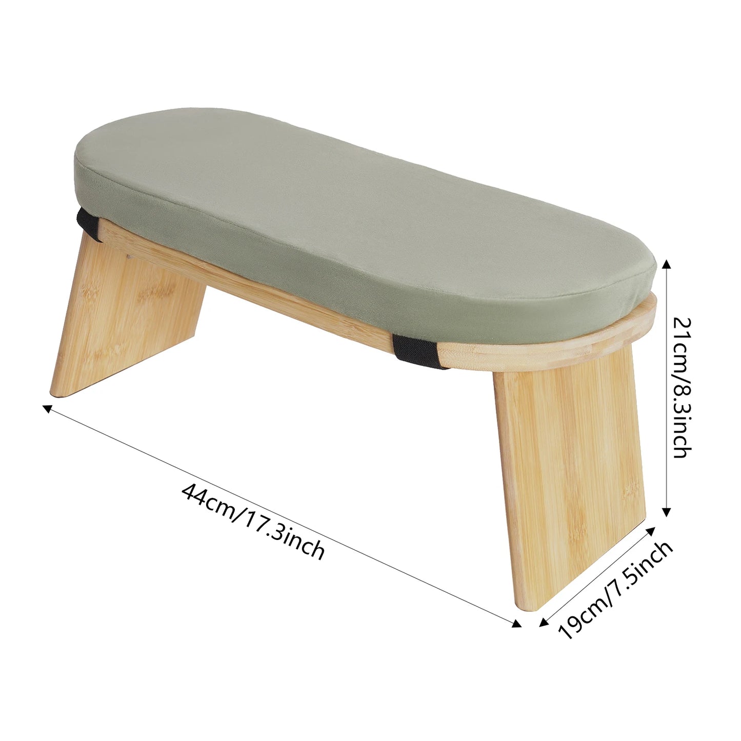 Bymaocar Foldable Meditation Bench For Kneeling Yoga And Prayer