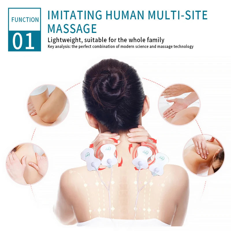 TENS Machine Physiotherapy Pulse Stimulator For Neck Back Shoulder Pain