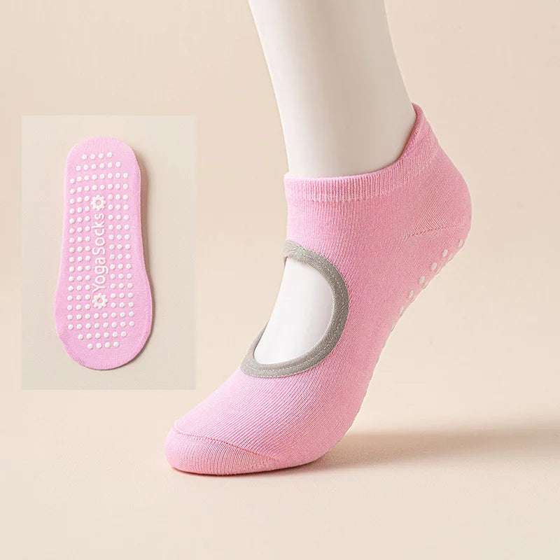 Dreamlikelin Yoga Pilates Socks With Silicone Grip For Women