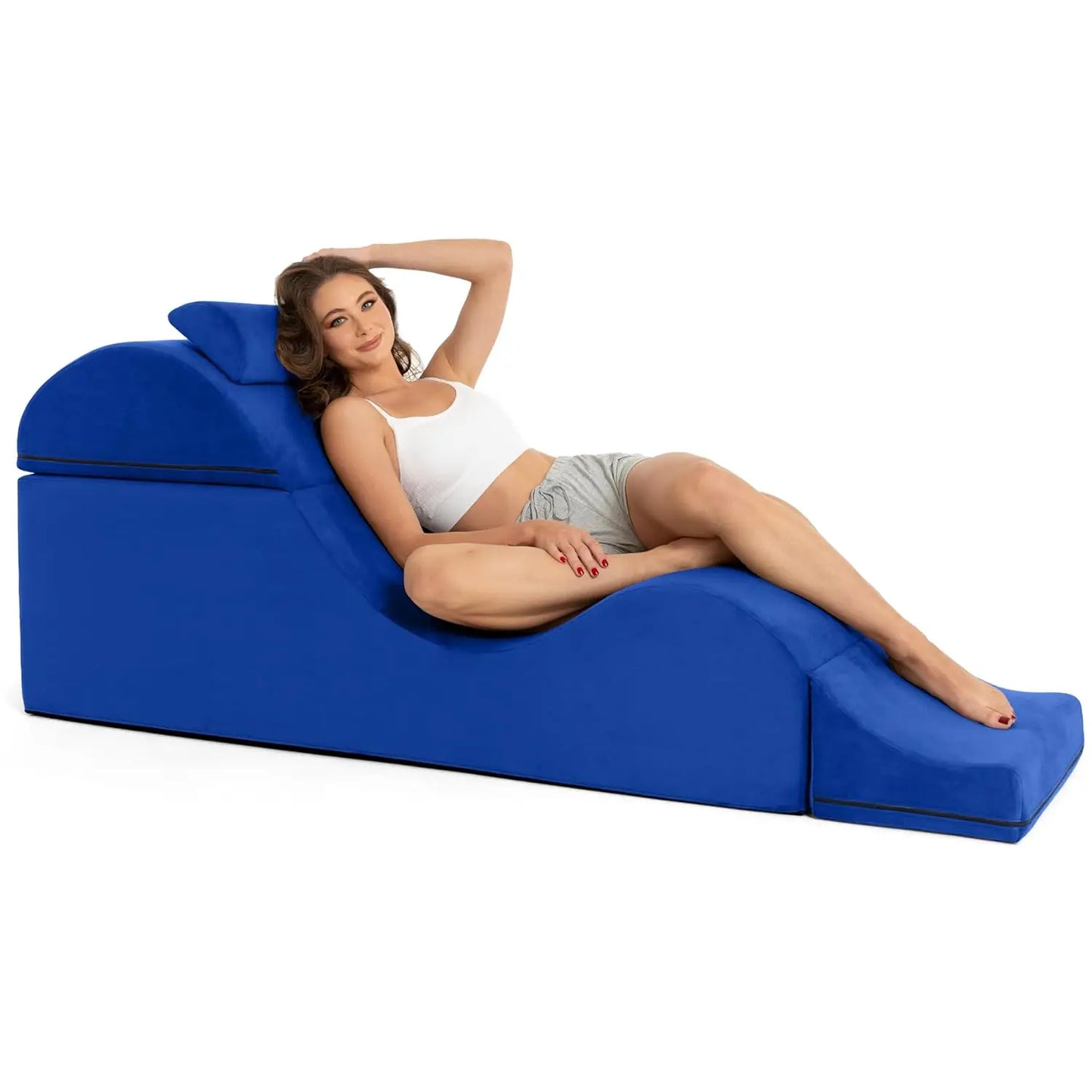 Convertible Yoga Bench Ottoman End Of Bed With Concealed Foldout