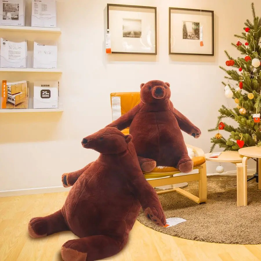 Djungelskog Giant Bear Plush Toy For Home Decoration