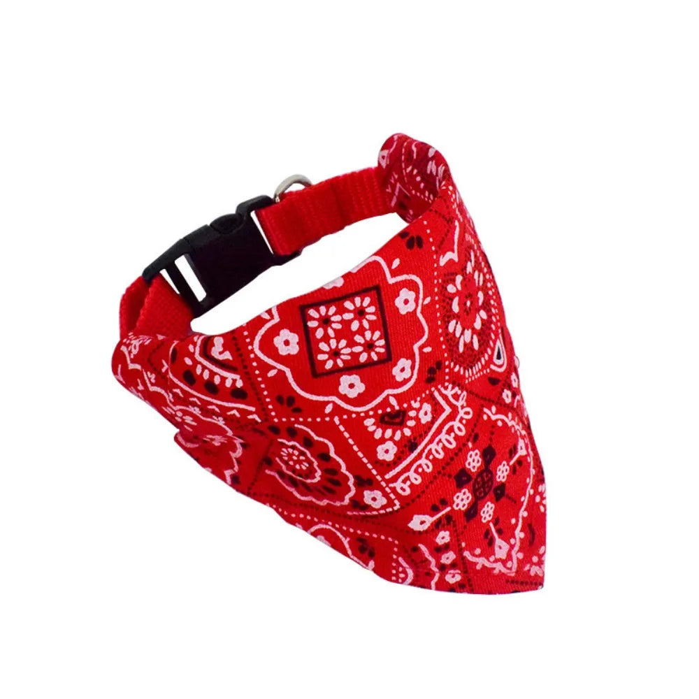 1pcs Adjustable Triangle Cat And Dog Scarf, Fashionable And Comfortable Dog And Cat Pet Accessories