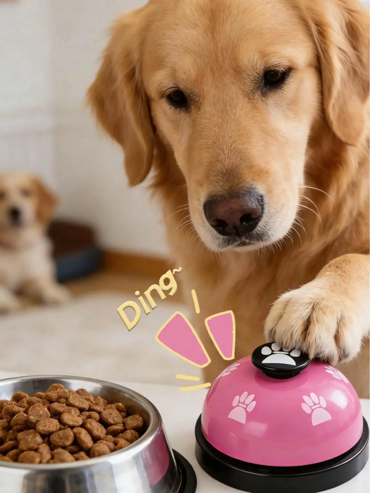 Hanging Dog Potty Training Bells