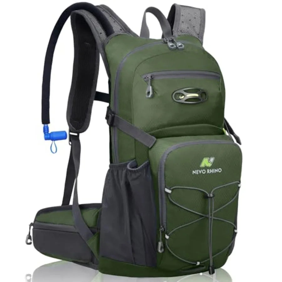 Hydration Backpack With Insulated Water Bladder For Hiking
