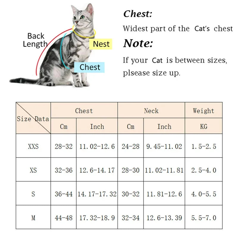 Sphynx Cat Harness Vest With Fur For Walking Leash Set