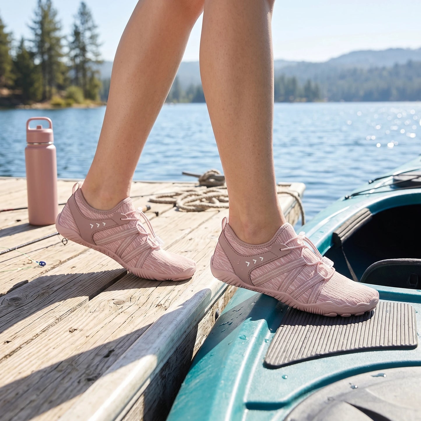 Women Aqua Shoes Anti Slip Quick Dry Beach Outdoor Lightweight
