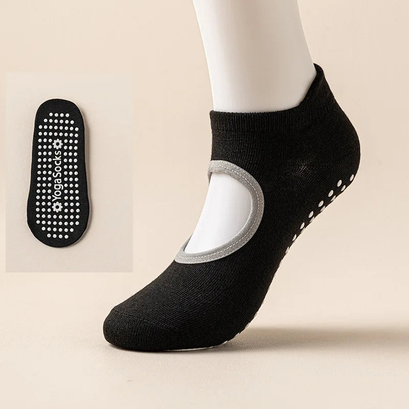 Dreamlikelin Yoga Pilates Socks With Silicone Grip For Women