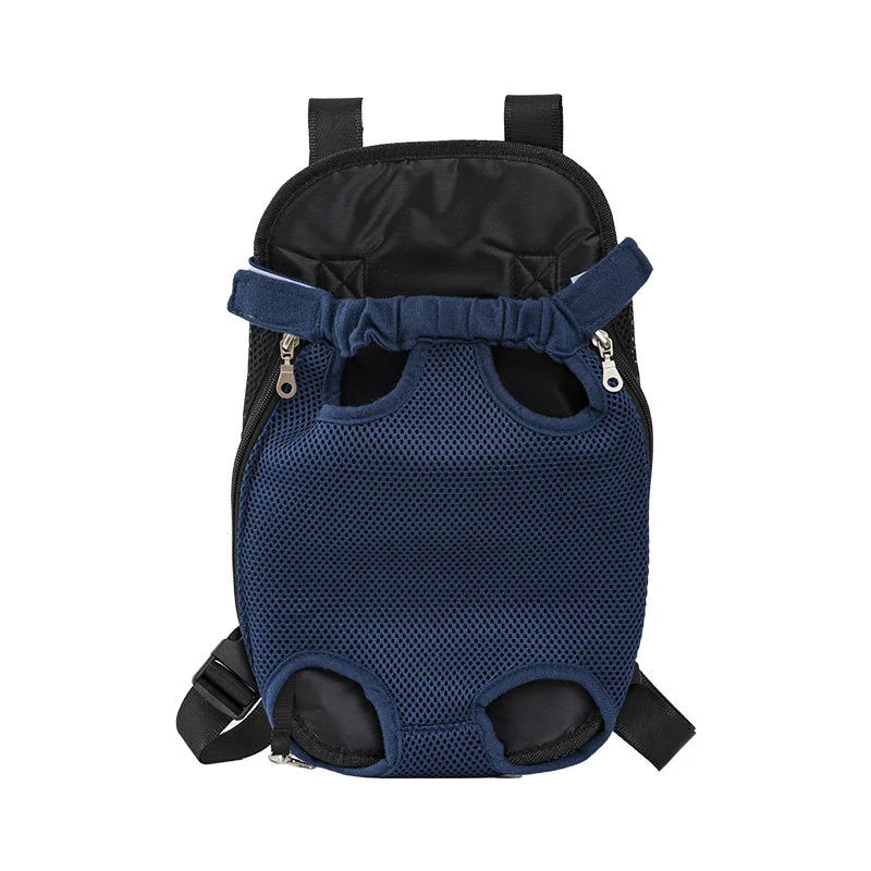 Adjustable Cat Carrier Backpack For Pets Outdoor Travel Double Shoulder Bag