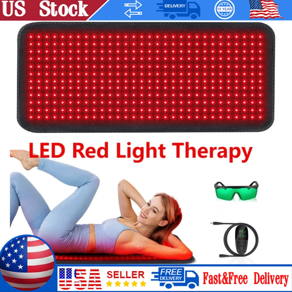 LED Infrared Light Therapy Pad For Whole Body Pain Relief