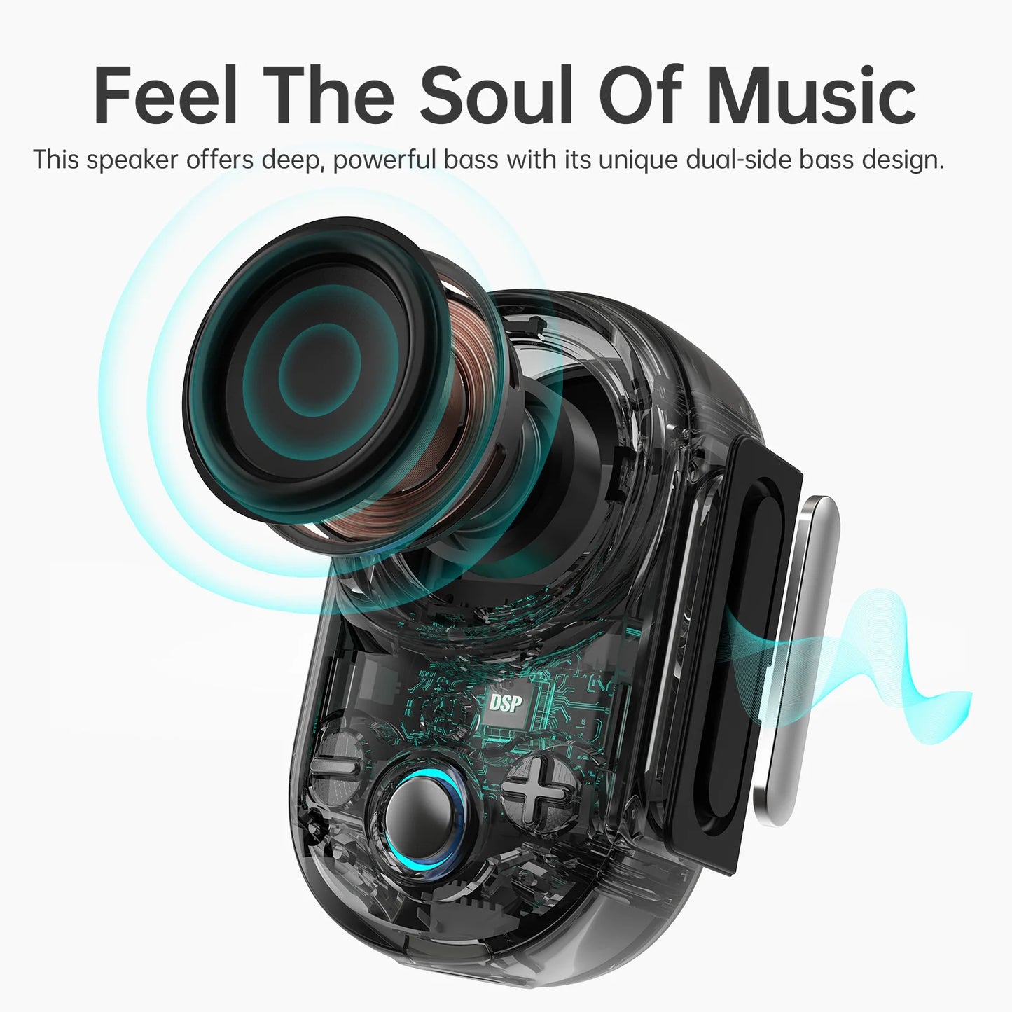 Divoom Itour-S Portable Bluetooth Speaker IP67 Waterproof