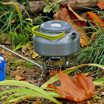 Camping Gas Burner 5800W With Piezo Ignition And Windproof